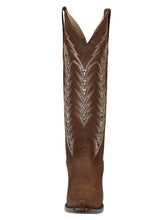 Load image into Gallery viewer, El General Women’s Embroidered Western Boots - Brown 45788
