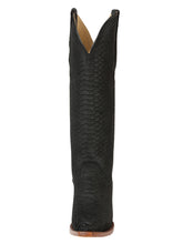 Load image into Gallery viewer, El General Women’s Western Boots Python Print - Black 45791
