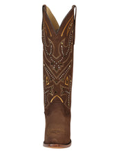 Load image into Gallery viewer, El General Women’s Embroidered Western Boots - Brown 45792
