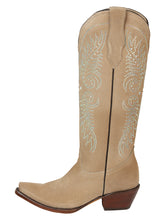 Load image into Gallery viewer, El General Women’s Western Suede Boots - Tuscani 45793
