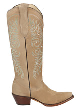 Load image into Gallery viewer, El General Women’s Western Suede Boots - Tuscani 45793
