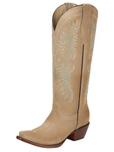 Load image into Gallery viewer, El General Women’s Western Suede Boots - Tuscani 45793
