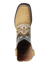 Load image into Gallery viewer, El General Rodeo Boot - Nobuck Honey with Embroidery 51111
