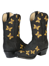 Load image into Gallery viewer, El General Womens Rodeo Boot  - Nobuck Black 51220
