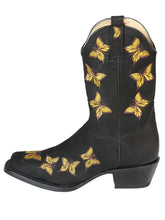 Load image into Gallery viewer, El General Womens Rodeo Boot  - Nobuck Black 51220

