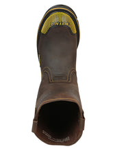 Load image into Gallery viewer, Buffalo &amp; Bull Men’s Work Boots - Brown/Yellow 123031
