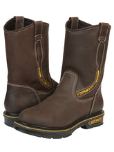 Load image into Gallery viewer, Buffalo &amp; Bull Men’s Work Boots - Brown 123034
