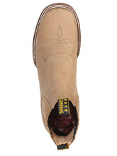 Load image into Gallery viewer, El General Square Toe Ankle Boot - Nobuck Sand 126191
