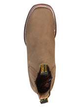 Load image into Gallery viewer, El General Square Toe Ankle Boot - Nobuck Brown 126192

