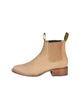 Load image into Gallery viewer, El General Men's Nobuck Ankle Boot - Nobuck Sand 126194
