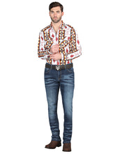Load image into Gallery viewer, El Norteño Medium Blue Skinny Stretch Pants 126628
