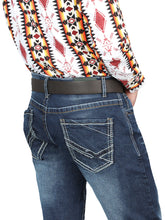 Load image into Gallery viewer, El Norteño Medium Blue Skinny Stretch Pants 126628
