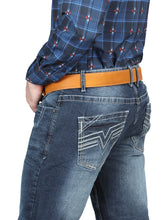 Load image into Gallery viewer, El Norteño Medium Blue Skinny Stretch Pants 126631
