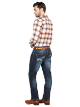 Load image into Gallery viewer, El Norteño Dark Blue Skinny Stretch Pants 126633
