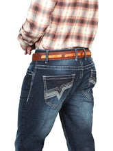 Load image into Gallery viewer, El Norteño Dark Blue Skinny Stretch Pants 126633
