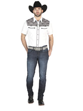 Load image into Gallery viewer, El Norteño Skinny Stretch Denim Pants In Dark Blue 126634
