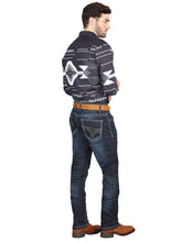 Load image into Gallery viewer, El Norteño Skinny Stretch Denim Pants In Dark Blue 126635
