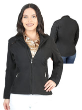 Load image into Gallery viewer, Womens Zipper Jacket Black 127081
