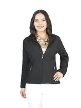 Load image into Gallery viewer, Womens Zipper Jacket Black 127081
