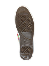 Load image into Gallery viewer, Artisanal Embroidered Sneakers Textile Canvas White 602782
