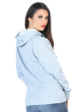 Load image into Gallery viewer, Artisanal Embroidered Sweatshirt 50% Cotton, 50% Polyester Gray  603877
