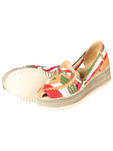 Load image into Gallery viewer, Mexican Artisanal Sandals Leather Tricolor 603942
