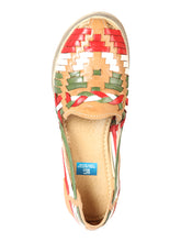 Load image into Gallery viewer, Mexican Artisanal Sandals Leather Tricolor 603942
