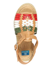 Load image into Gallery viewer, Artisanal Mexican Sandals Leather Tricolor 603943
