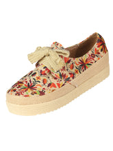 Load image into Gallery viewer, Mexican Artisanal Yute Tennis 50% Cotton, 50% Polyester  Multicolor 603959
