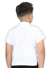 Load image into Gallery viewer, Artisanal Embroidered Shirt 100% Cotton White 603981
