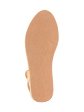 Load image into Gallery viewer, Mexican Artisanal Sandals Leather Tan/Blue 604019
