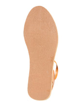 Load image into Gallery viewer, Mexican Artisanal Sandals Leather Honey 604020
